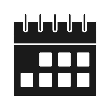 Takvim glif simgesini