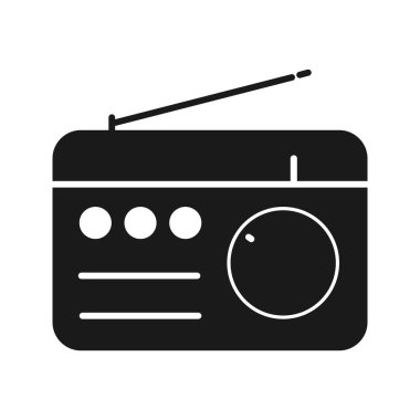 FM Radyo Glyph Simgesi