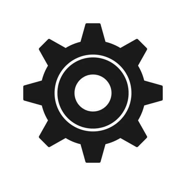 Paramètres Glyph Icône — Image vectorielle