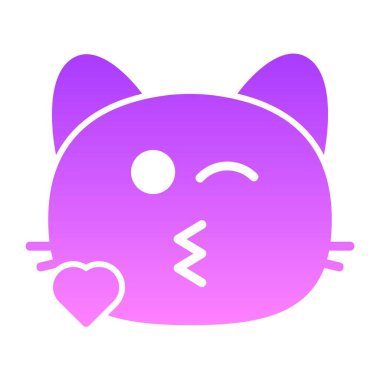 kedi öpücüğü l kabartma gradyanı