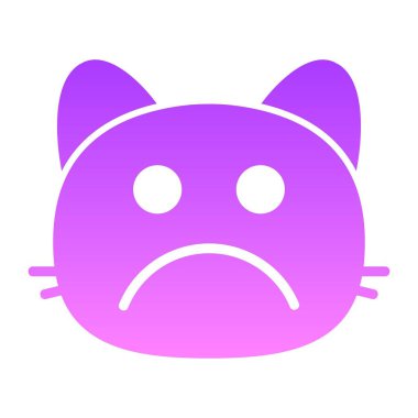 kedi ağzı Glyph Gradyanı