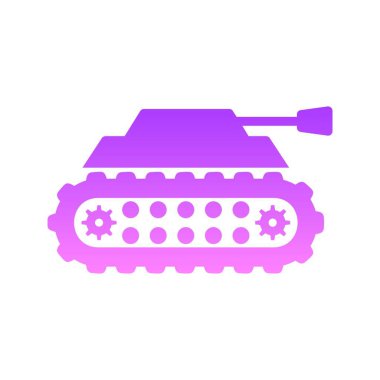 ulaşım sembolü gradyan simge tasarımı