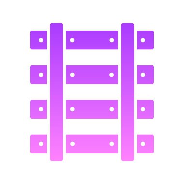 ulaşım sembolü gradyan simge tasarımı