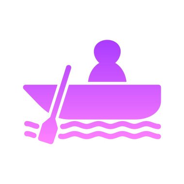 ulaşım sembolü gradyan simge tasarımı