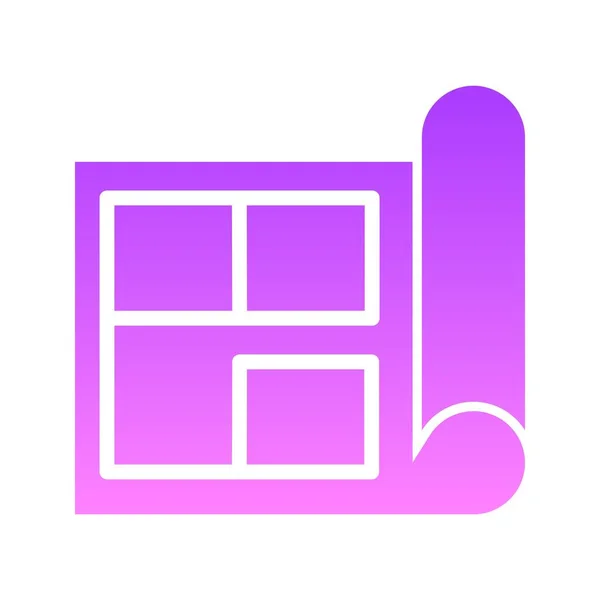 Building Glyph Differents Icon Design — 스톡 벡터