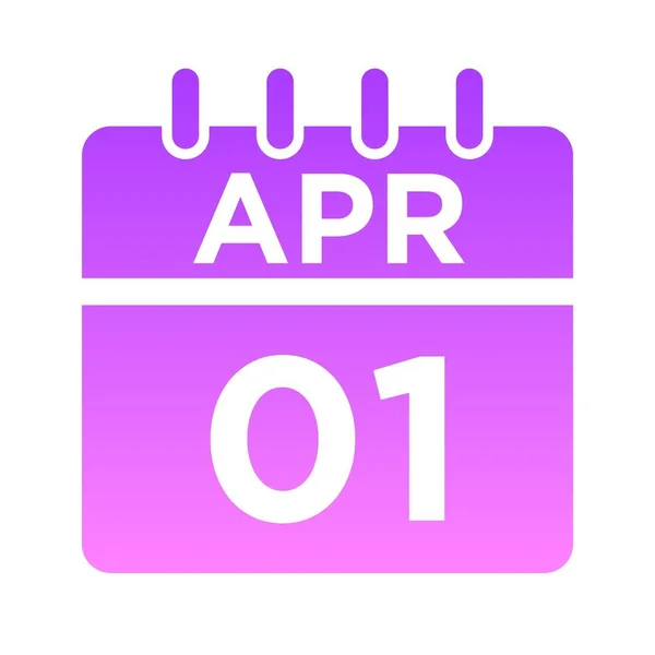 04-Apr - 01 Glyph Gradyanı — Stok Vektör
