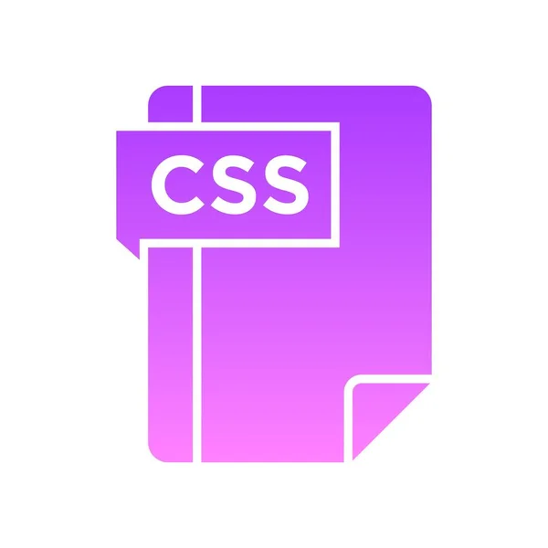 Gradient de glyphe CSS — Image vectorielle