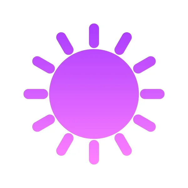 Glyfský přechod Slunce — Stockový vektor