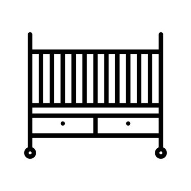 Bebek beşiği çizgisi simgesi