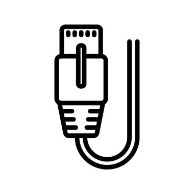 Ağ Klipsi Satırı Simgesi