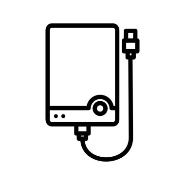 Harici Disk Satırı Simgesi