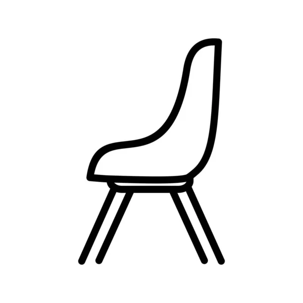Kényelmes széksor ikon — Stock Vector