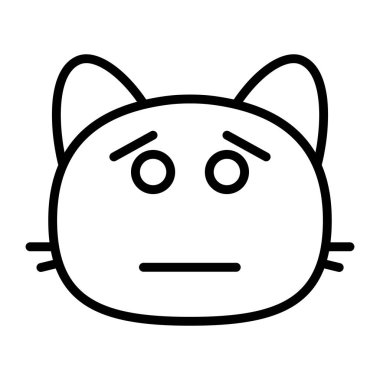 kedi Satır Simgesi 'ni üzdü