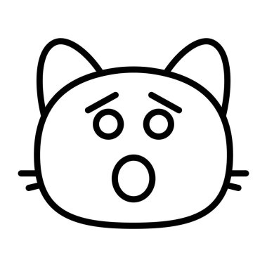 kedi Kızgın Satır Simgesi