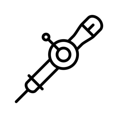 El matkap hattı simgesi