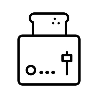 ekmek kızartma makinesi satırı simgesi