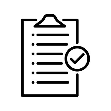 Denetim listesi satırı simgesi