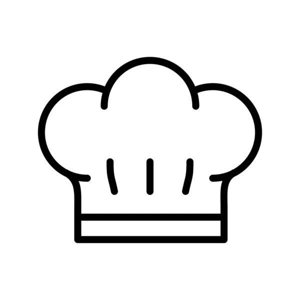 Kochmützen-Ikone — Stockvektor