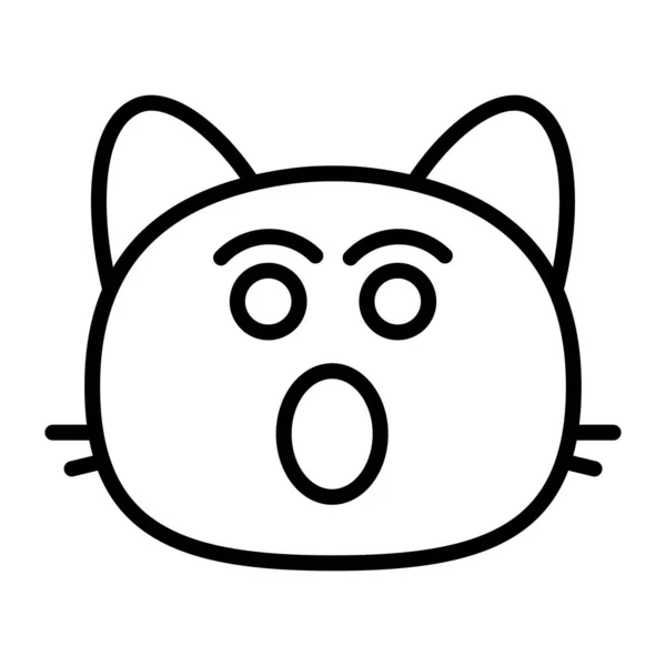 猫休克线图标 — 图库矢量图片