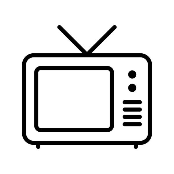 Ikona televizní linky — Stockový vektor