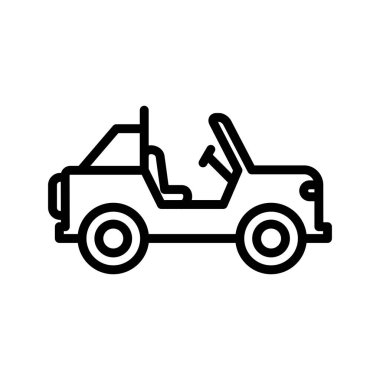 Safari Jeep Hattı Simgesi