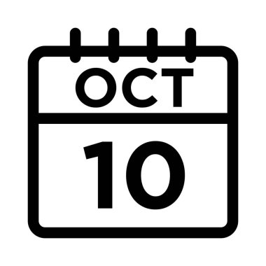 10 Ekim - 10 Satır Simgesi