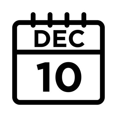 12- Aralık - 10 Satır Simgesi