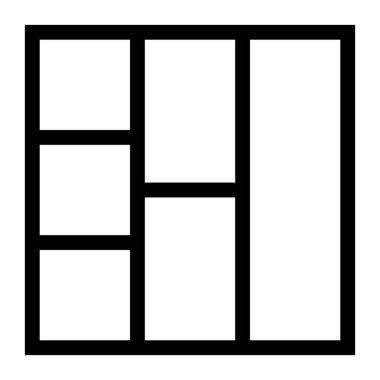 Düzen 3 Satır Simgesi