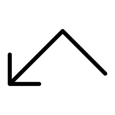 Ok 90 Satır Simgesi