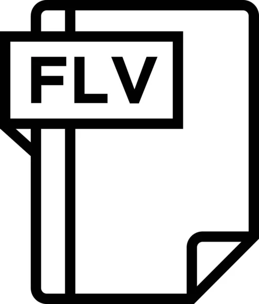 File Formati Icone Pittogrammi Design — Vettoriale Stock