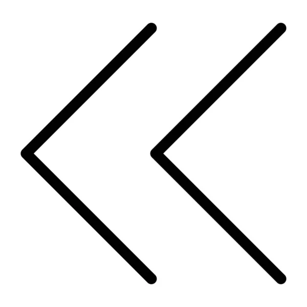 Pfeil 66 Liniensymbol — Stockvektor
