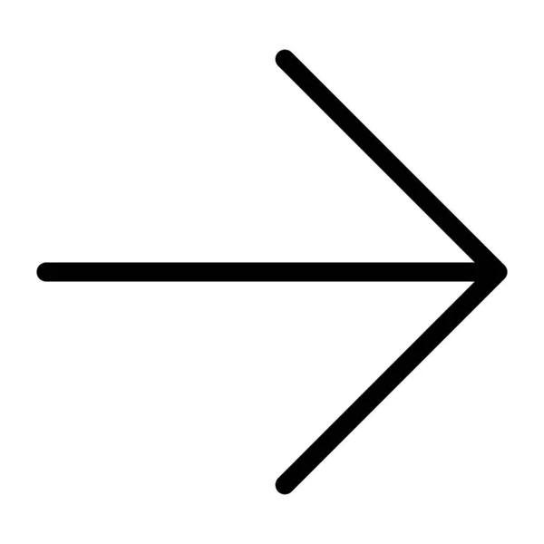 Icono de línea de flecha 85 — Vector de stock