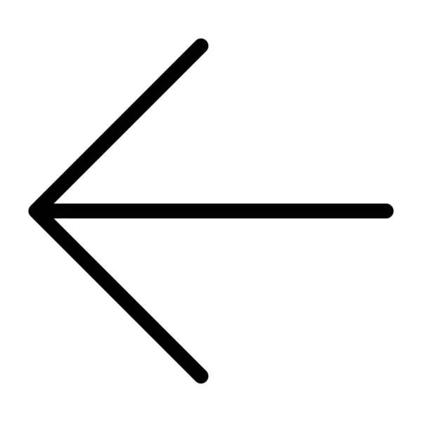 Линейная икона Arrow 86 — стоковый вектор
