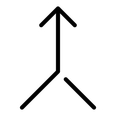 Ok 2. Satır Simgesi