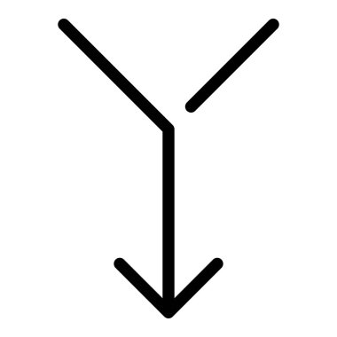 Ok 4. Satır Simgesi