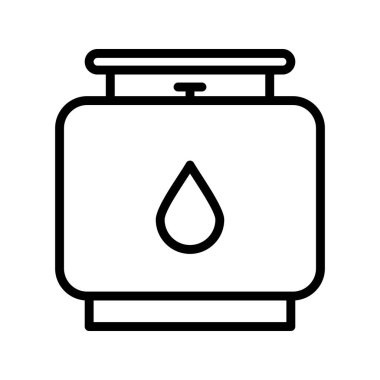 Gaz Silindiri Satırı Simgesi