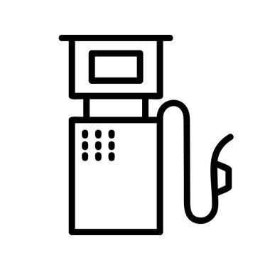 Benzin istasyonu satırı simgesi