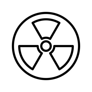 radyasyon satırı simgesi