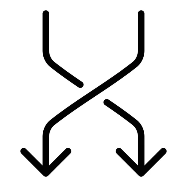 Εικονίδιο γραμμής Arrow 10 — Διανυσματικό Αρχείο