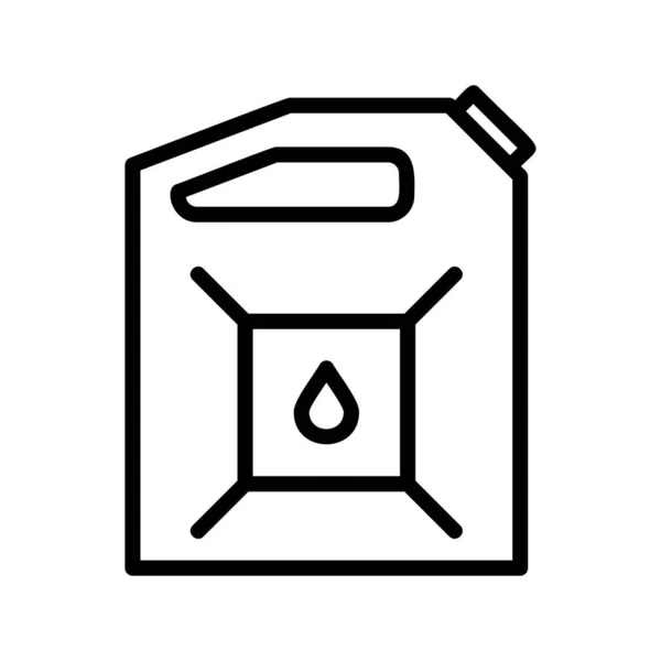 Icona della latta diesel — Vettoriale Stock