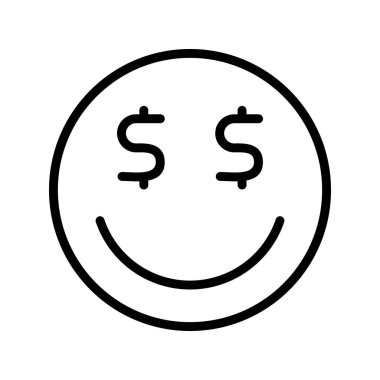 Para çizgisi simgesi