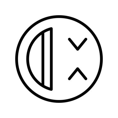 Gülen çizgi simgesi tasarımı