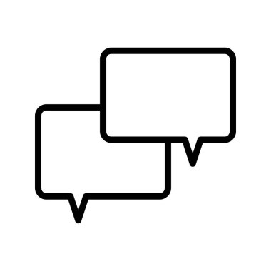 Sohbet 1 Satır Simgesi