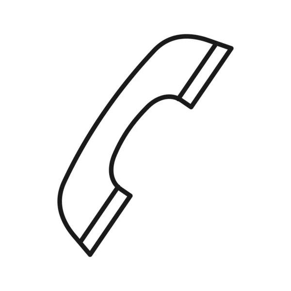 Zeilensymbol Für Telefon Und Tablet — Stockvektor
