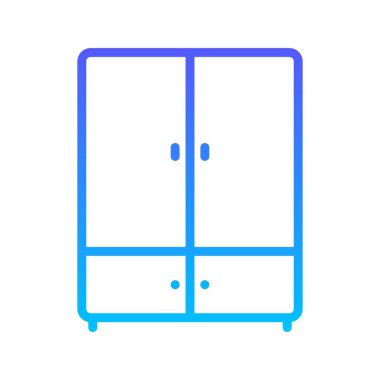 Dolap Satırı Gradyan Simgesi