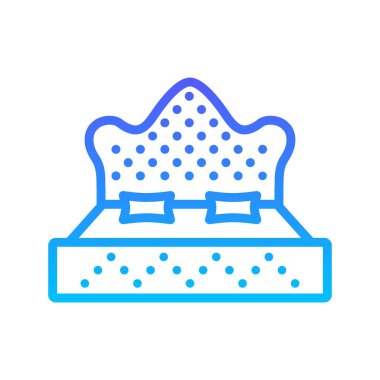 Çift Yatak II Satır Gradyan Simgesi