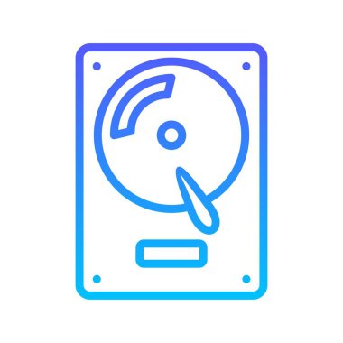 Disk Satırı Gradyan Simgesi