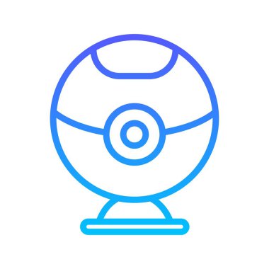 Webcam Satırı Gradyan Simgesi