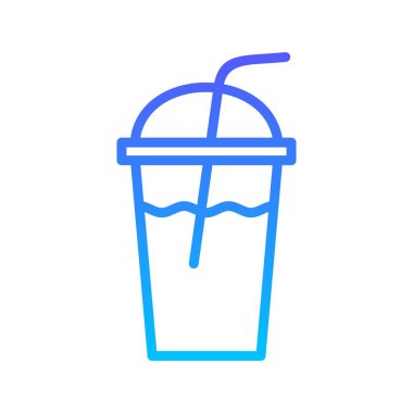 Meyve suyu bardağı çizgisi gradyanı