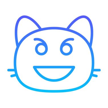 kedi şeytan 3. Satır Gradyan simgesi